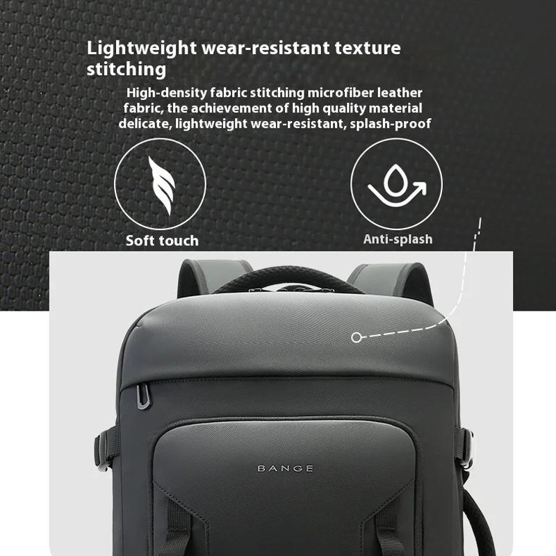 Large Capacity Business Backpack For Men - Black