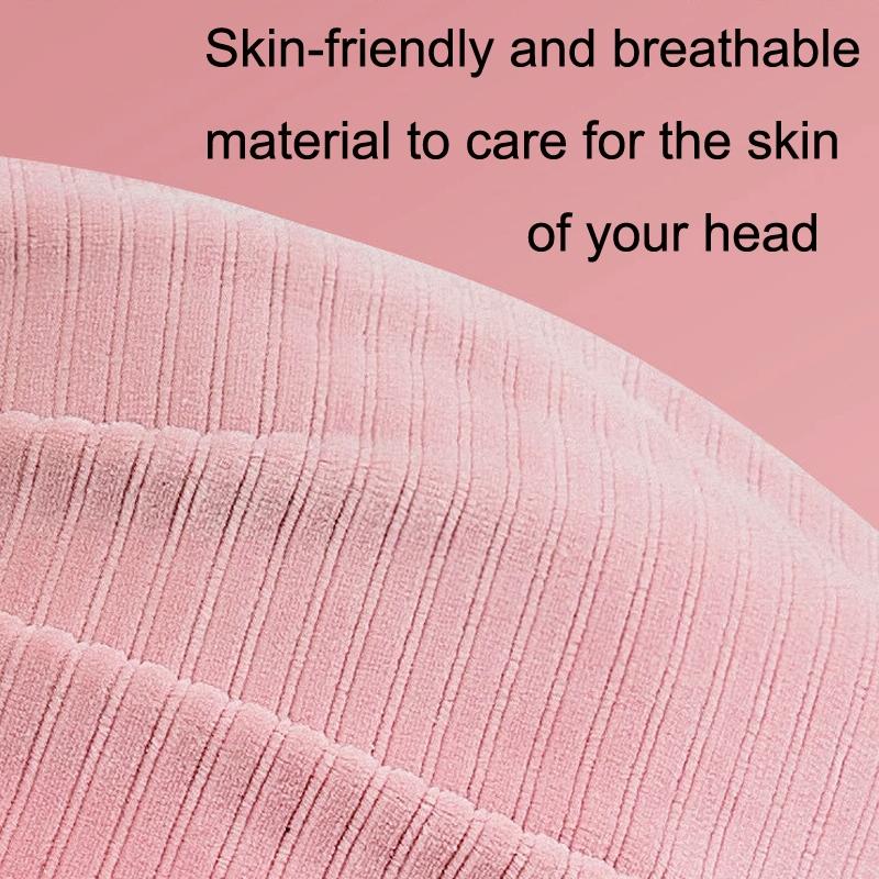 Air Wave Head Massager With Heating & Airbag Compression - Pink