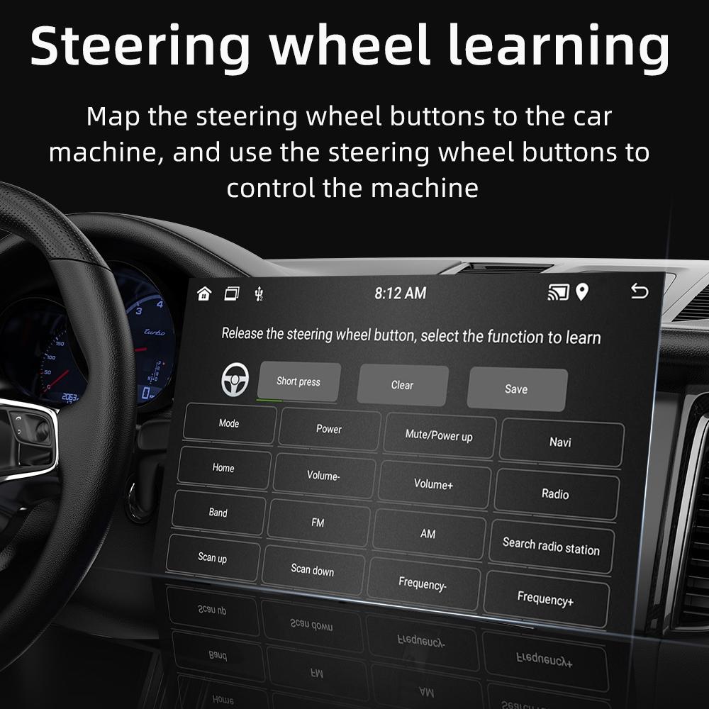 Android 12 Car Gps Navigation Player 1Gb + 32Gb Carplay / Android Auto / Mirrorlink / Wifi