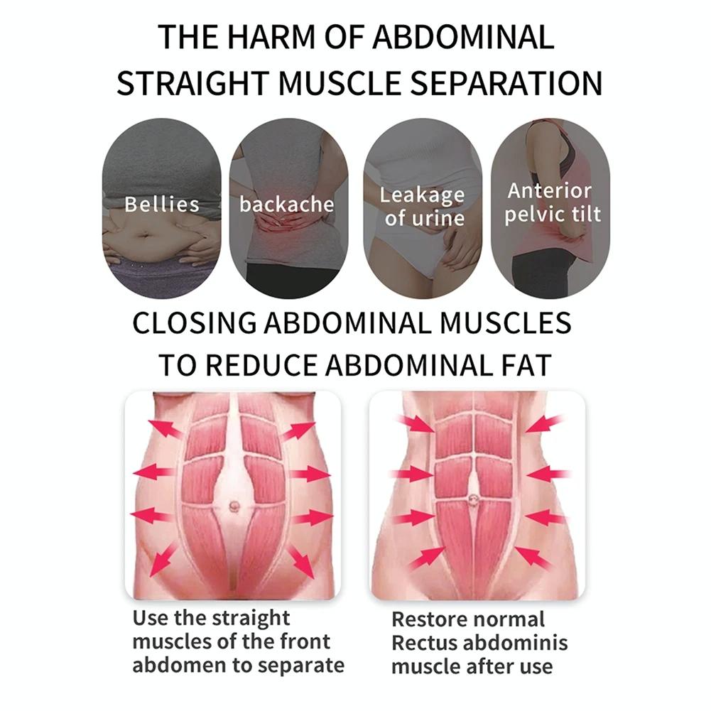 Ems Abdominal Massager For Waist Pain Relief Lake Blue