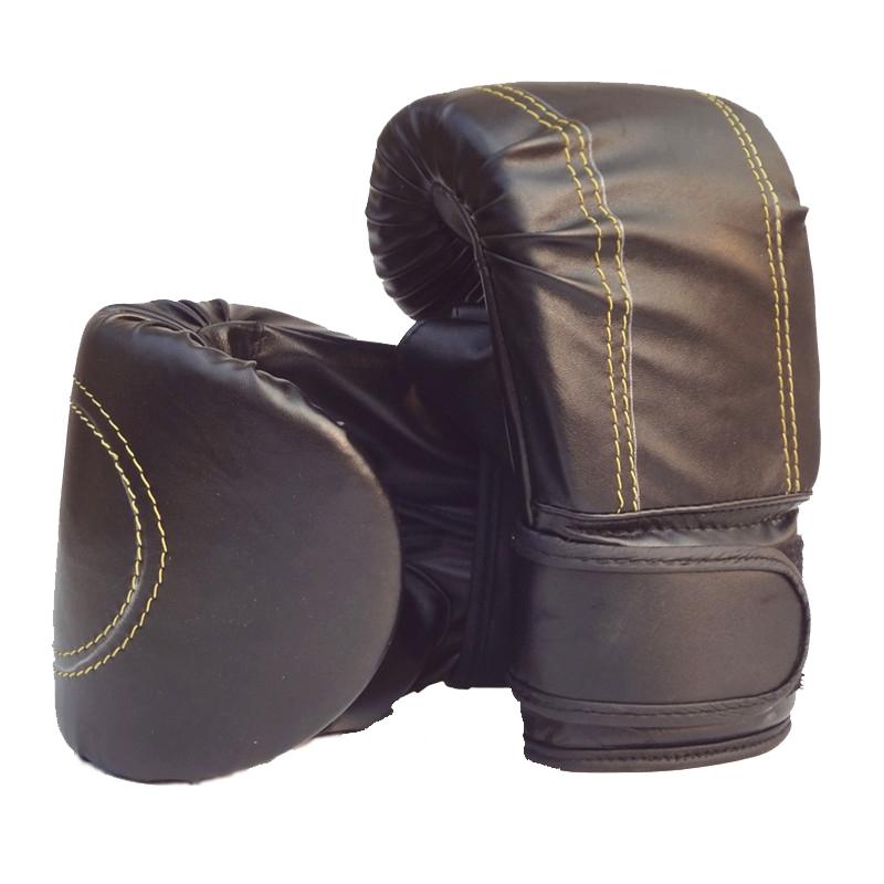Half-Finger Boxing Gloves For Adults - Ideal For Fighting And Punching - Red
