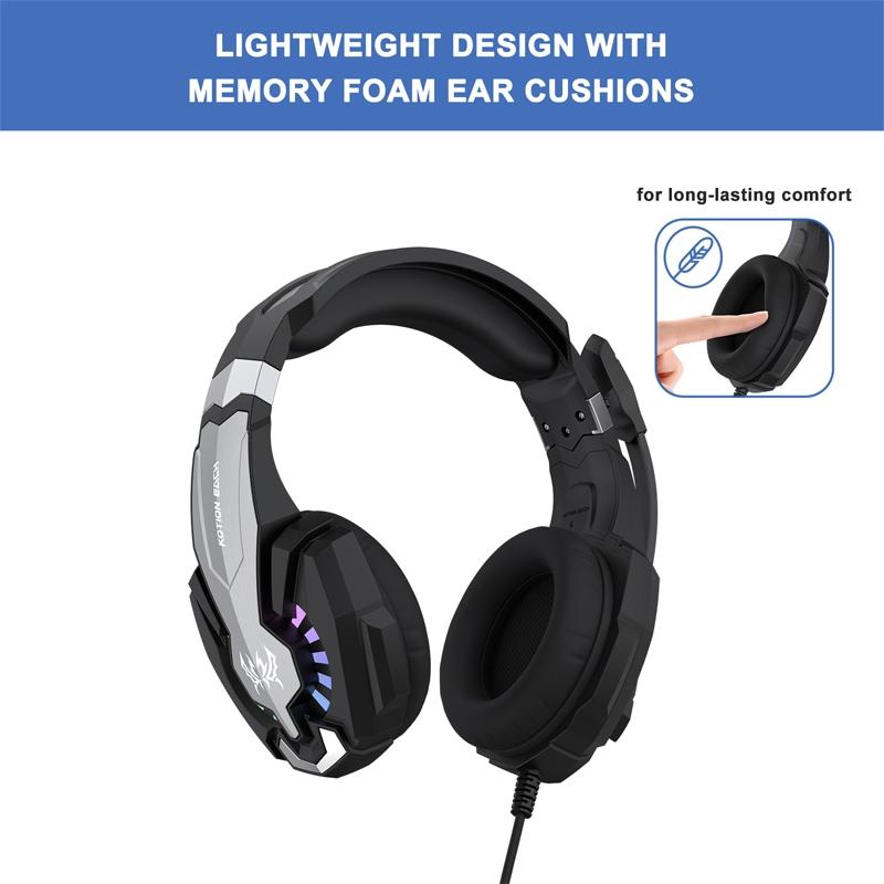 2.1M Gaming Headset With Mic Kotion Each G9000 Plus - Black