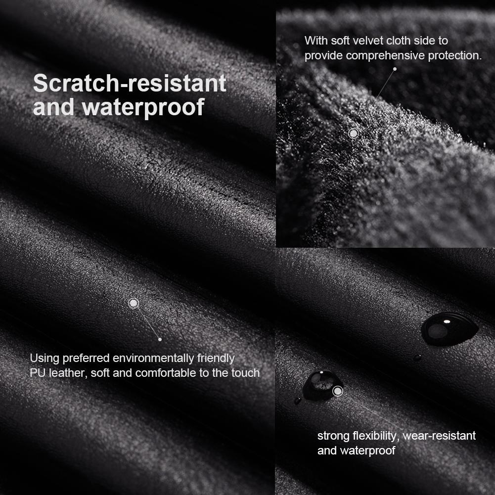 14 Inch Multifunctional Laptop Storage Bag with Holder - Black