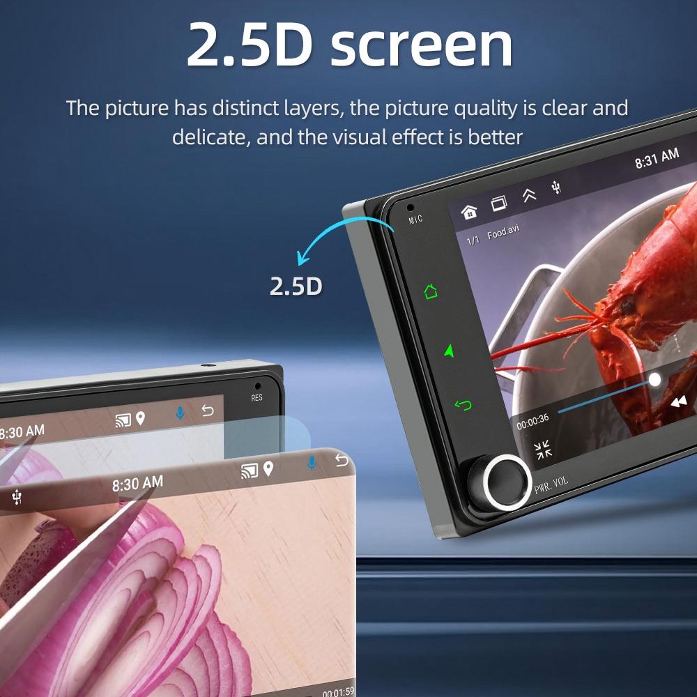 7 Inch Android Navigation For Toyota Corolla - Bluetooth Fm 1 + 32G