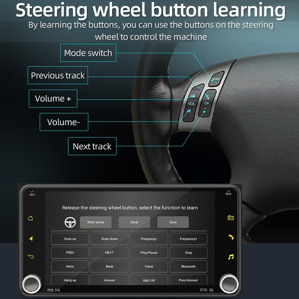 7 Inch Android Navigation For Toyota Corolla - Bluetooth Fm 1 + 32G