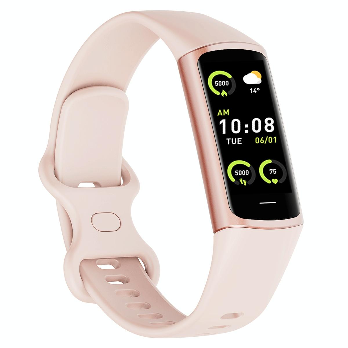 Waterproof C68L Fitness Tracker - Ip67 - White
