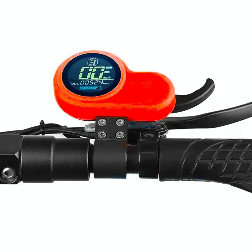 Silicone Instrument Cover for Kugoo M4 Pro Electric Scooter - Red