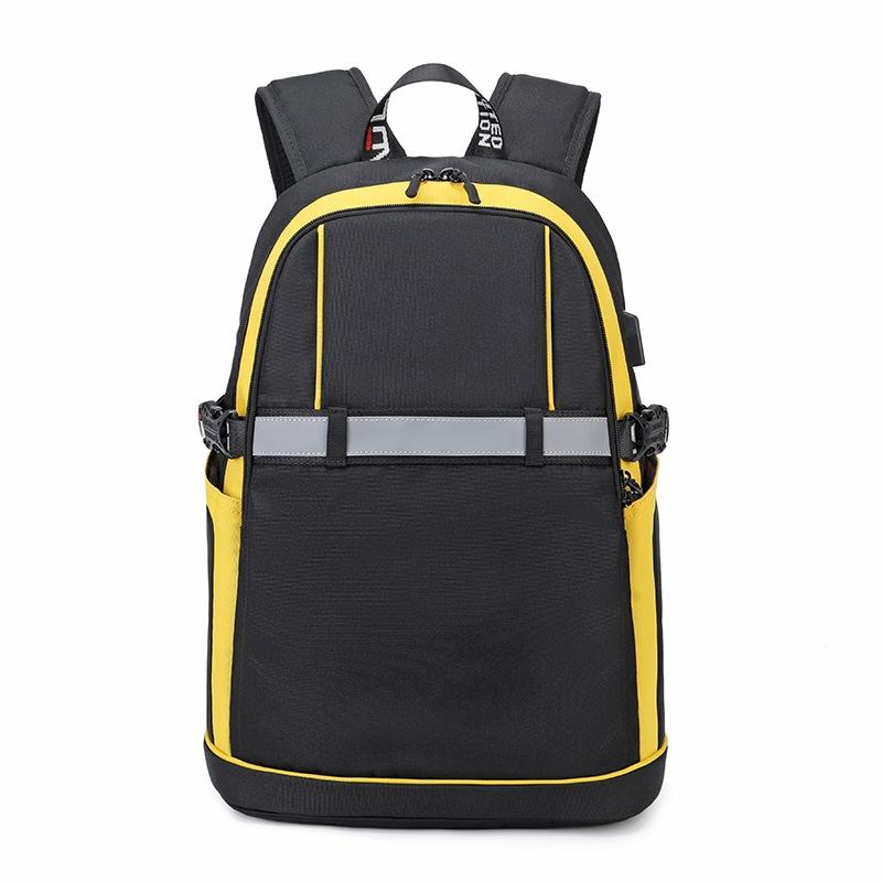 Student Backpack - Lightweight and Durable - Ideal for School - Large Yellow