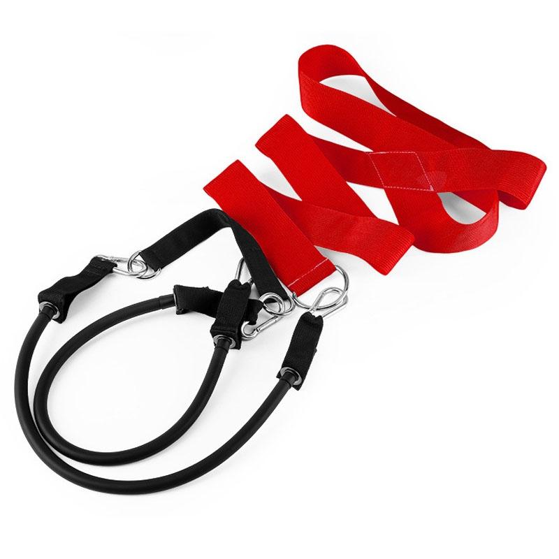 Golf Swing Training Belt for Improved Fitness and Technique - Red