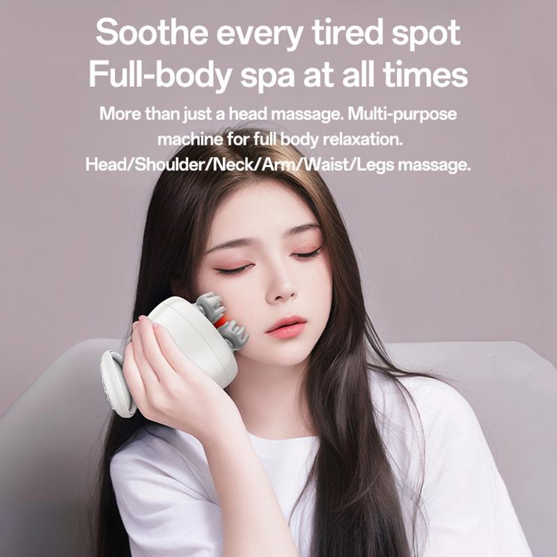 Yesido Mg12 Waterproof Head Massager White