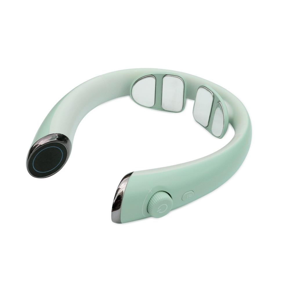 Low Frequency Heat Cervical Massager Green