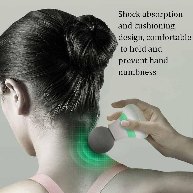 Portable Muscle Relaxation Massager Home Vibrating Hammer - Blue