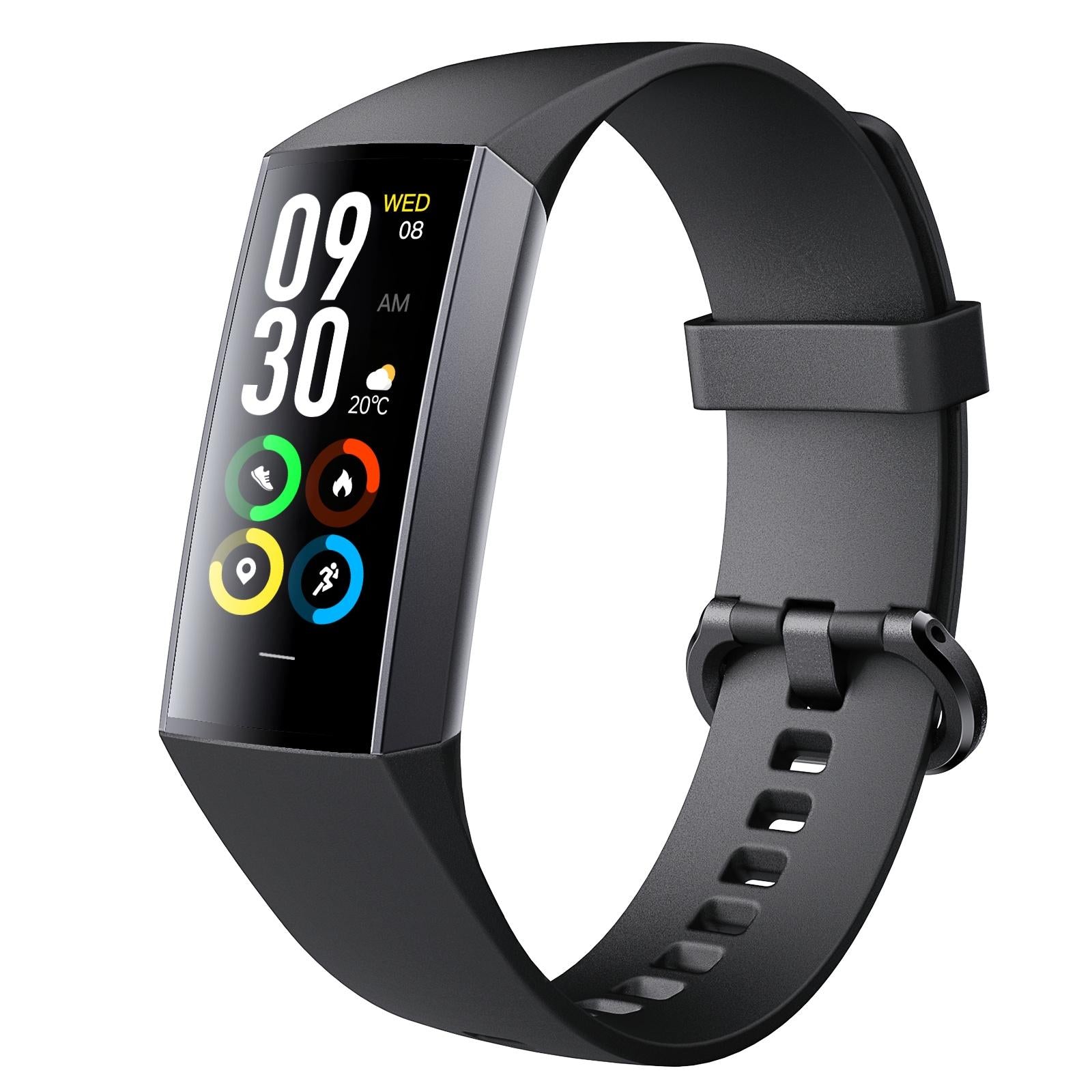Waterproof C80 Fitness Tracker - Ip67 - White