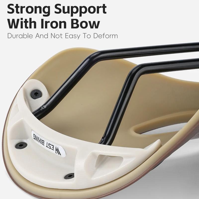 Breathable Bike Saddle For Comfortable Cycling - Black