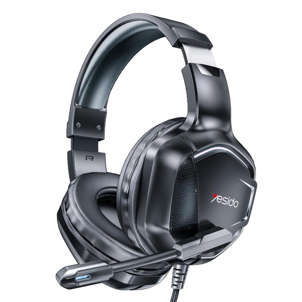 Rgb Gaming Wired Earphone With Mic Black