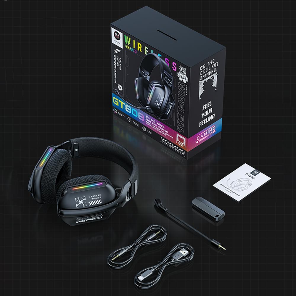 Tri-Mode Bluetooth Gaming Headset Black