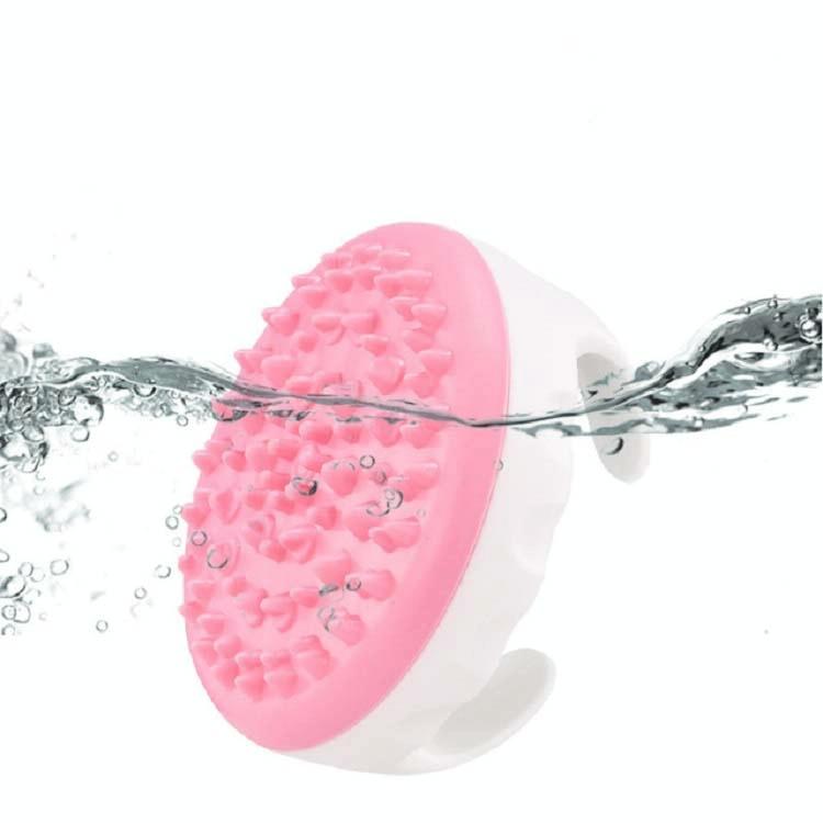 Electric Body Brush Massager Meridian Scraping Tool - Pink
