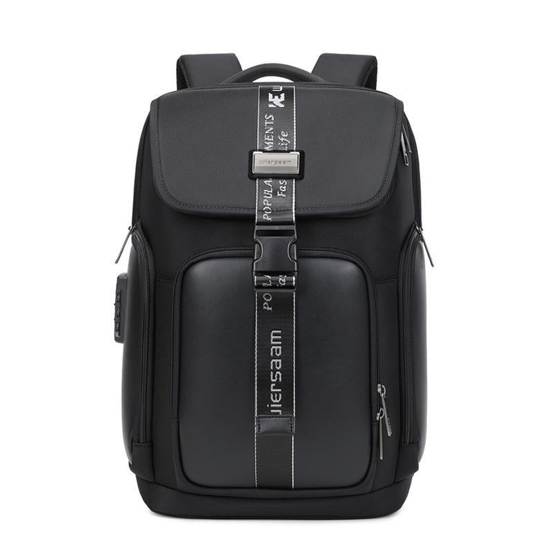 Waterproof Men Business Backpack Black