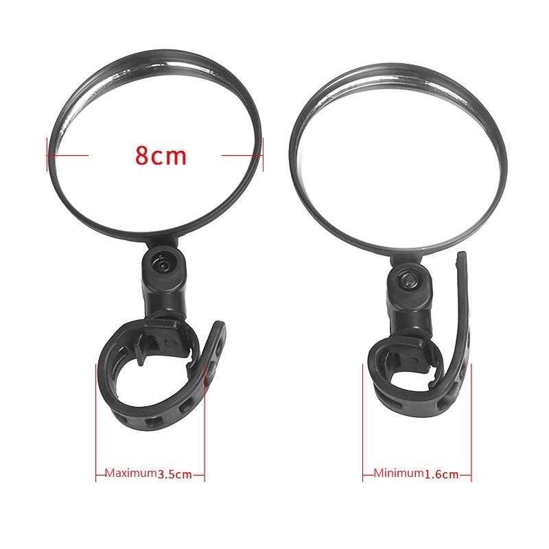 Xiaomi Scooter Rear View Mirror Set - 2 Pieces - Round
