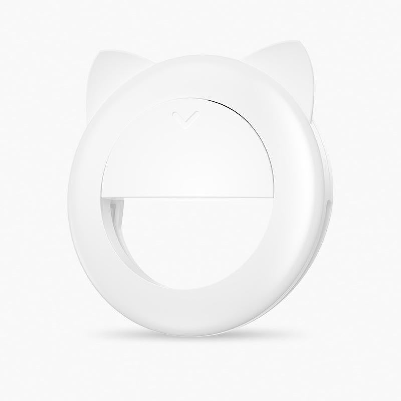 2-pack Large-capacity Live Video Conference Ring Light for Mobile Phone Selfies - Round