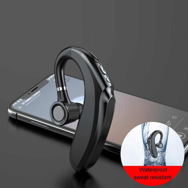 Wireless Bluetooth Sports Headphones for Business - Compact and Durable - Q12 Black 90 Mah