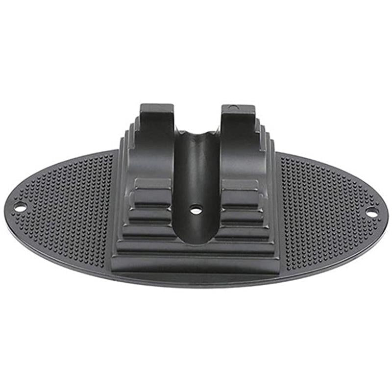 Children's Bicycle Parking Rack - Fixed Scooter Wheel Pad Black