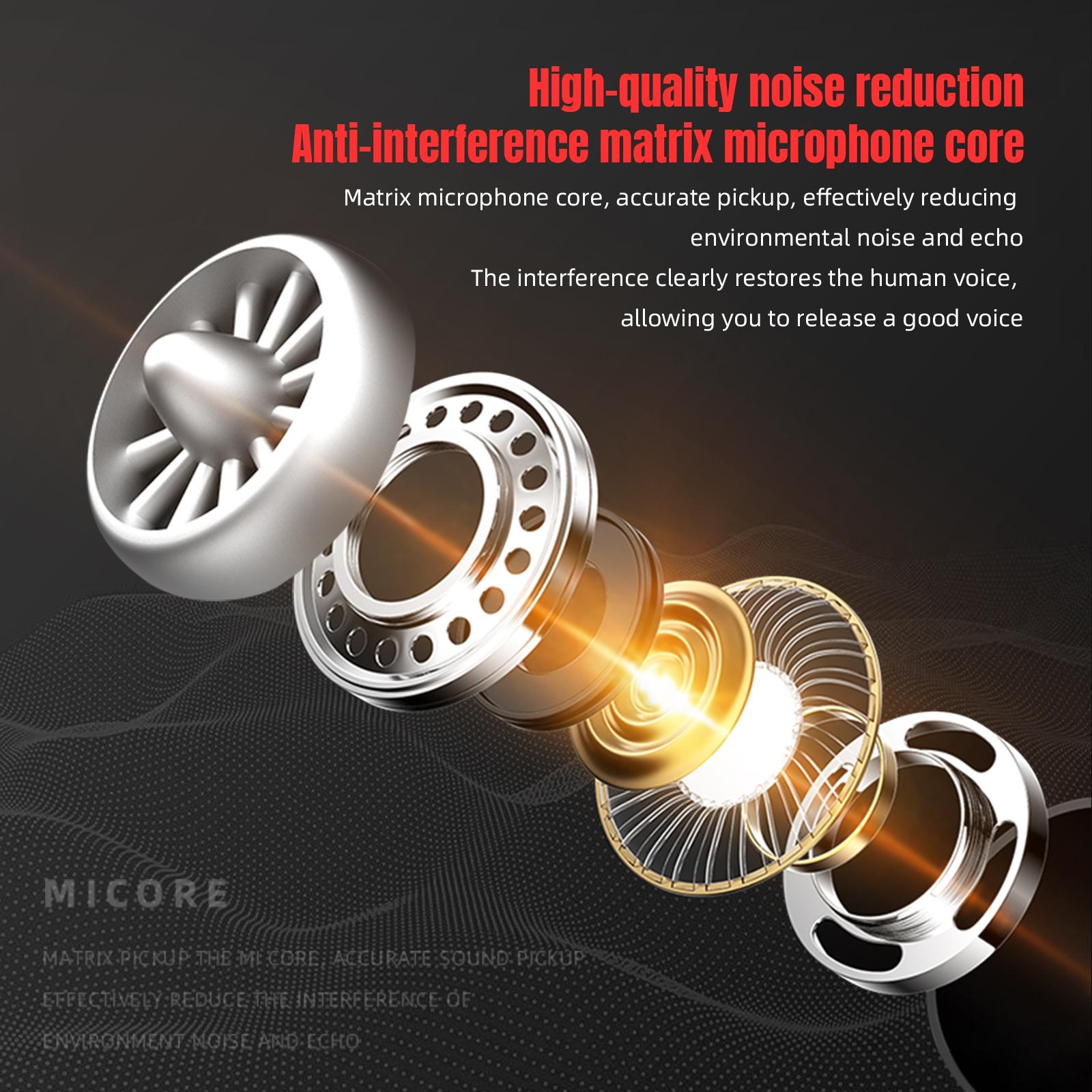 High-Quality Usb Noise-Cancelling Microphone - Black