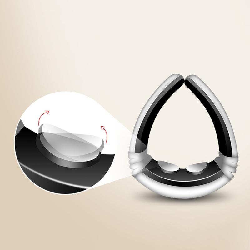 Rechargeable Neck Massager With Hot Compression Electric Pulse Therapy For Neck Pain Relief
