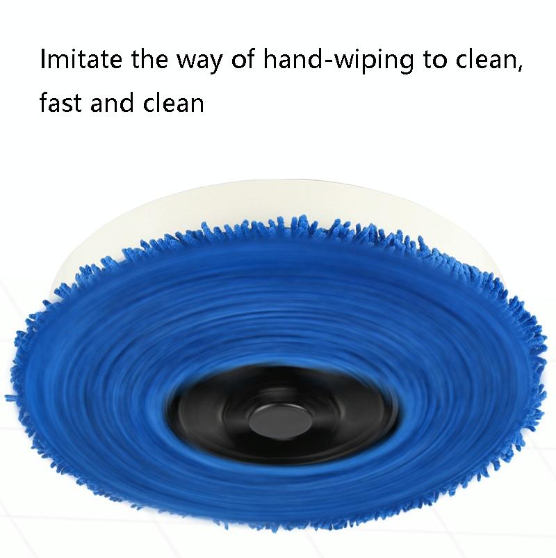 Smart Automatic Sweeping & Mopping Machine - Dry / Wet - Piano Black