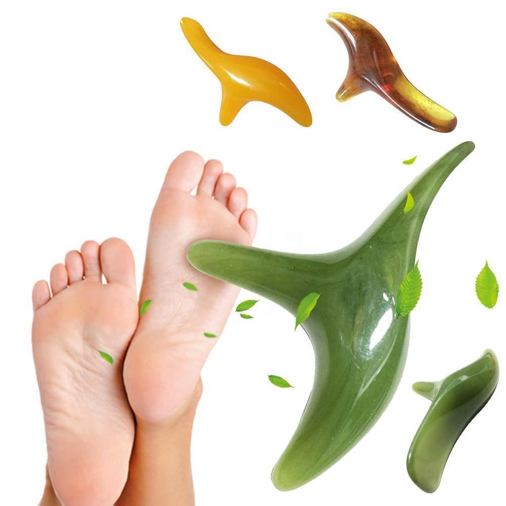 Triangle Sparrow Massager Point Stick - Green