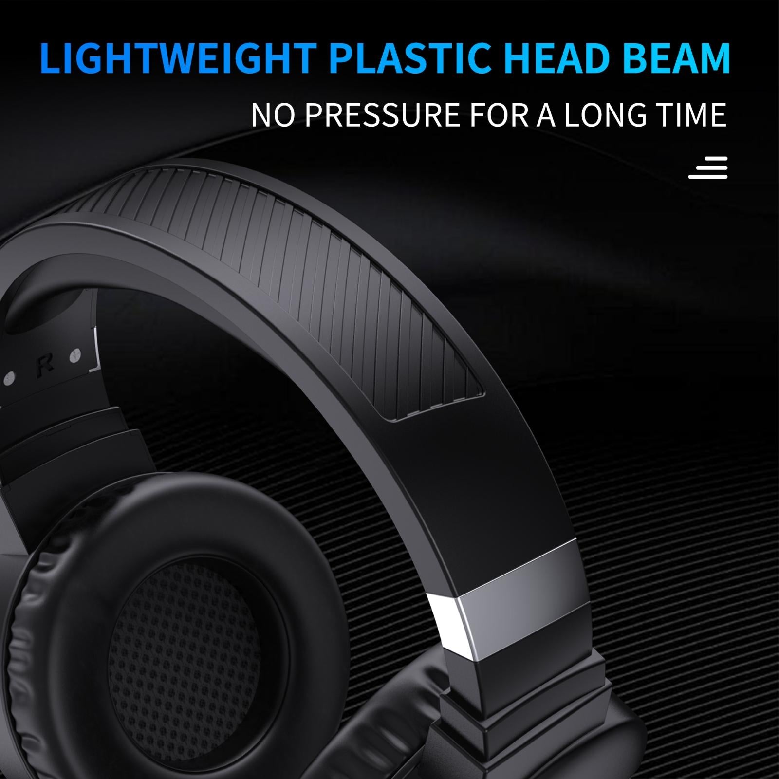 Rgb Stereo Gaming Headset With Mic Black