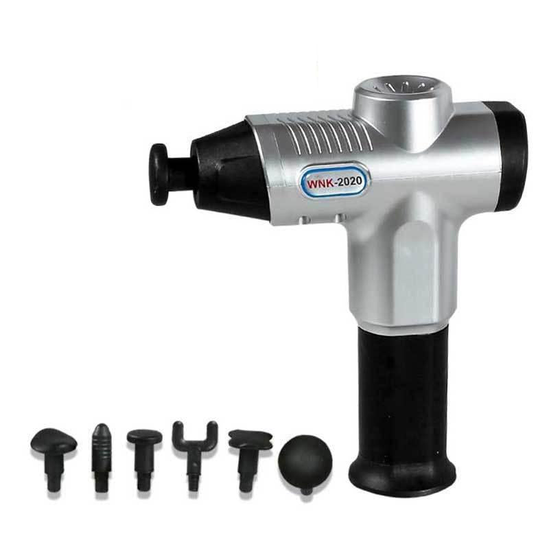 Portable Electric Massager For Muscle Relaxation And Fitness - Silver