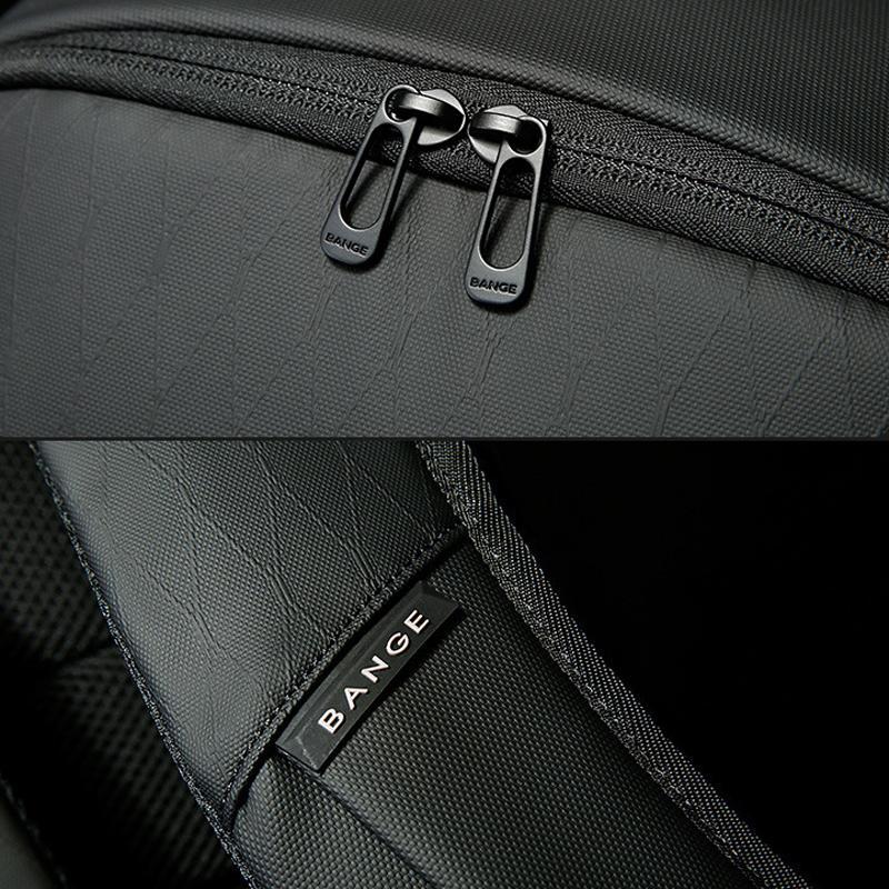 Large Capacity Lightweight Business Backpack For Men - Black