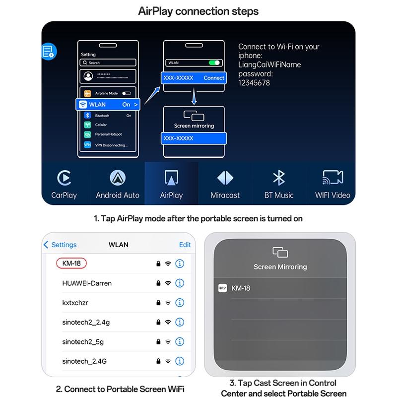9 Inch Carplay Navigation & Recorder Black