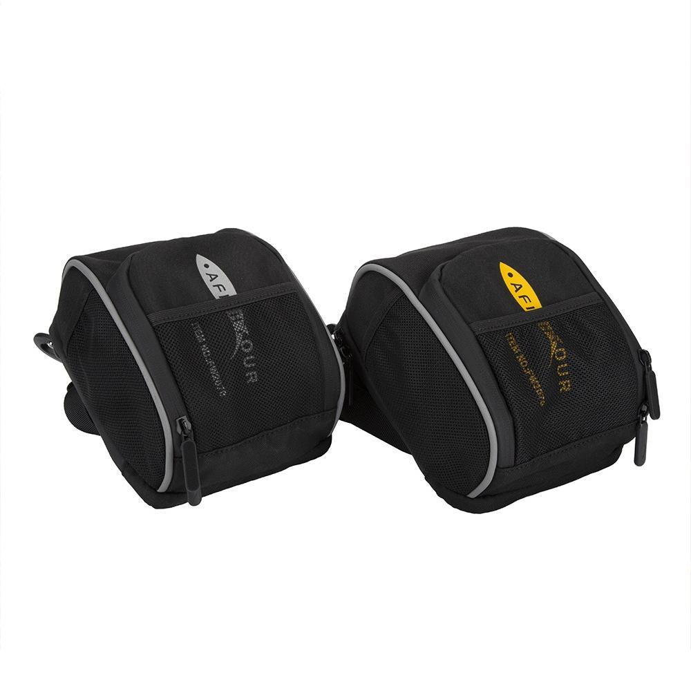 Waterproof Bike Front Bag For Outdoor Sports - White