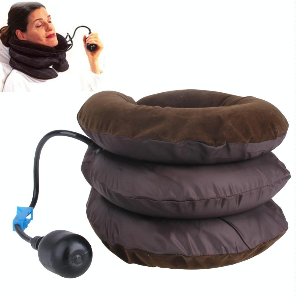 Soft Inflatable Neck Traction Device For Pain Relief Coffee