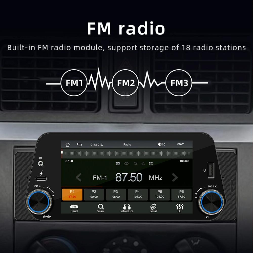 5 Inch Bluetooth Mp5 Inch Car Radio - Hands-Free F152W