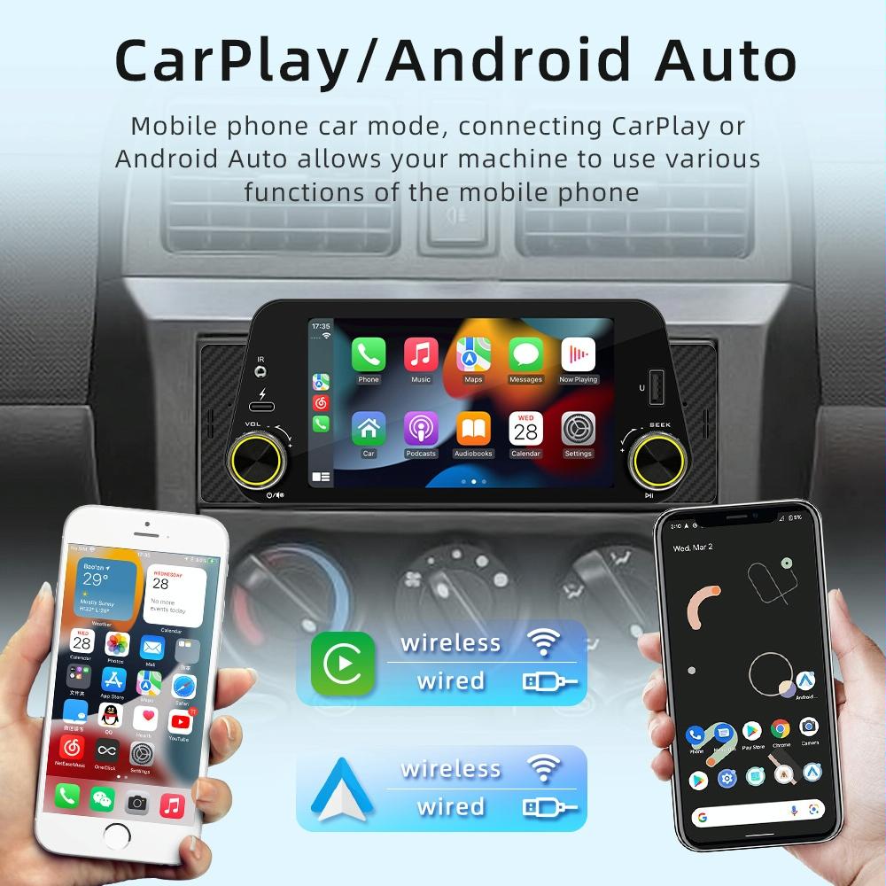 5 Inch Bluetooth Mp5 Inch Car Radio - Hands-Free F152W
