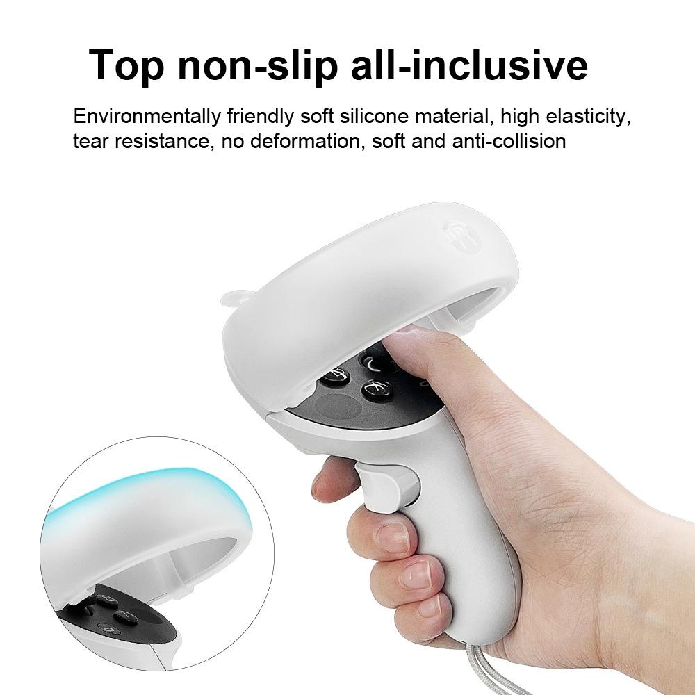 Silicone Grip Rings for Meta Quest 2 - Anti Collision