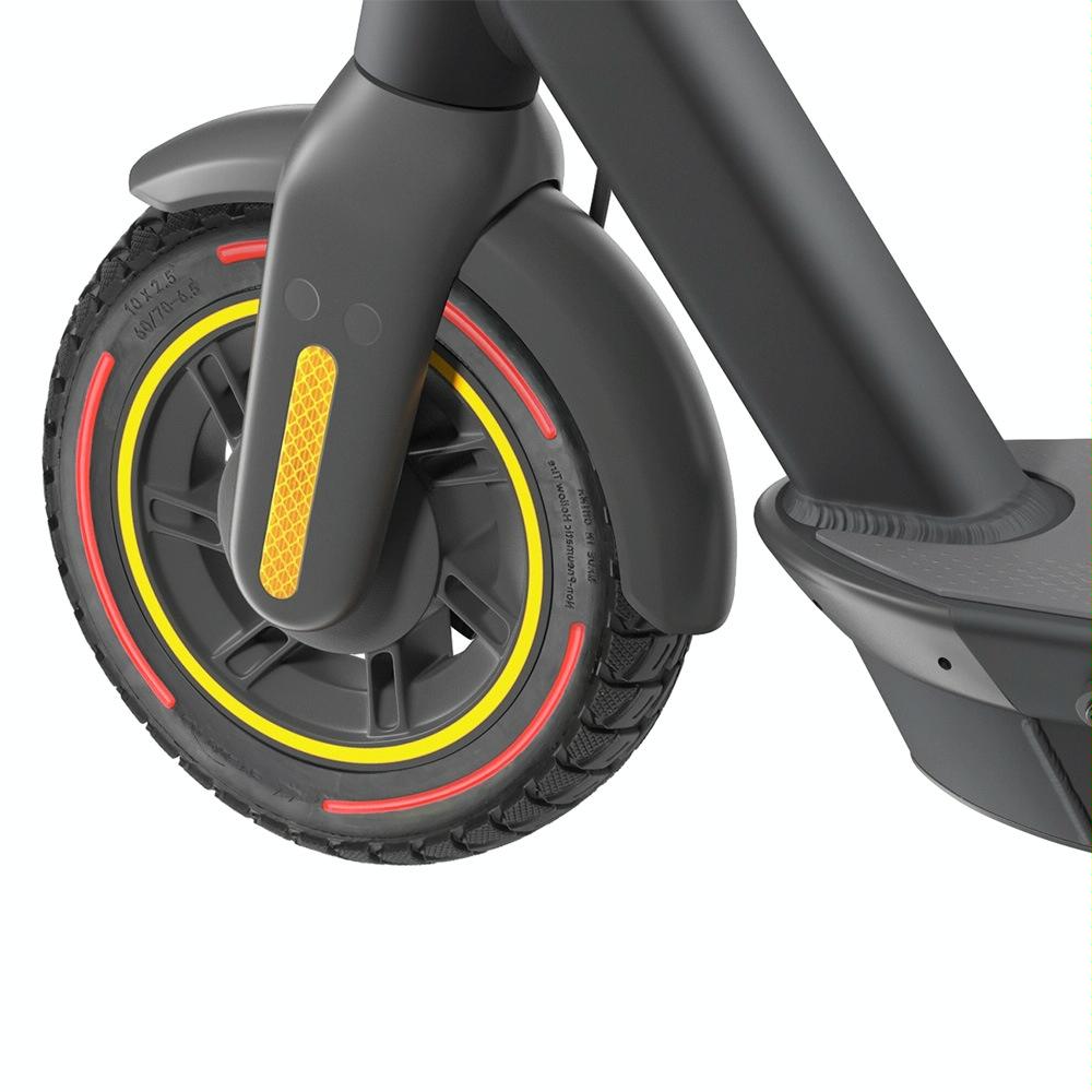Ninebot Max G30 Electric Scooter - 10x2.5 Solid Tire in Flick Colour - Tricolor
