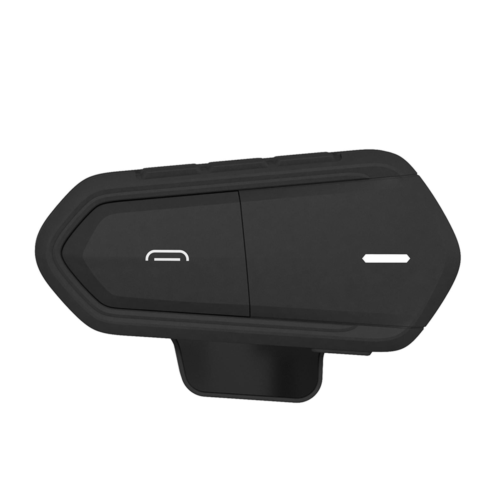 Bluetooth Motorcycle Helmet Headset - Low Power 4.2 - Black