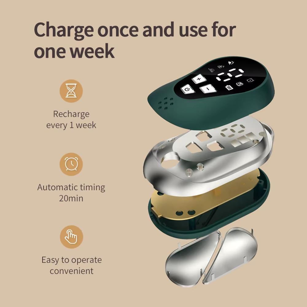 Ces Low-Frequency Pulse Handheld Sleep Instrument - Green