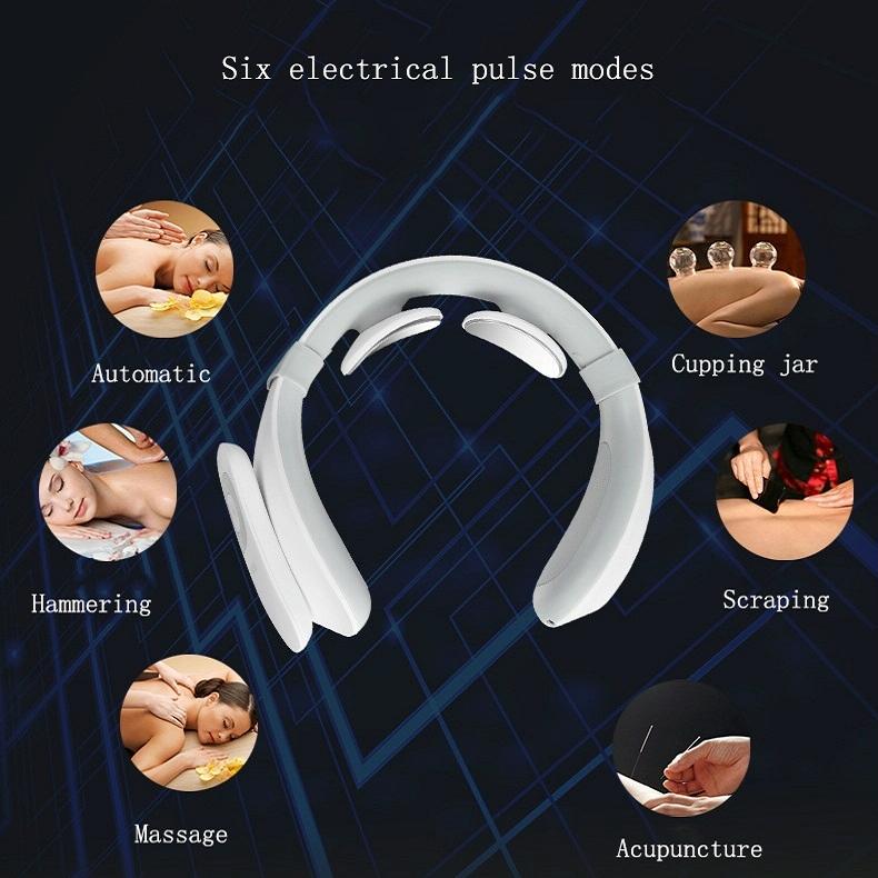 Smart Neck Massager English White