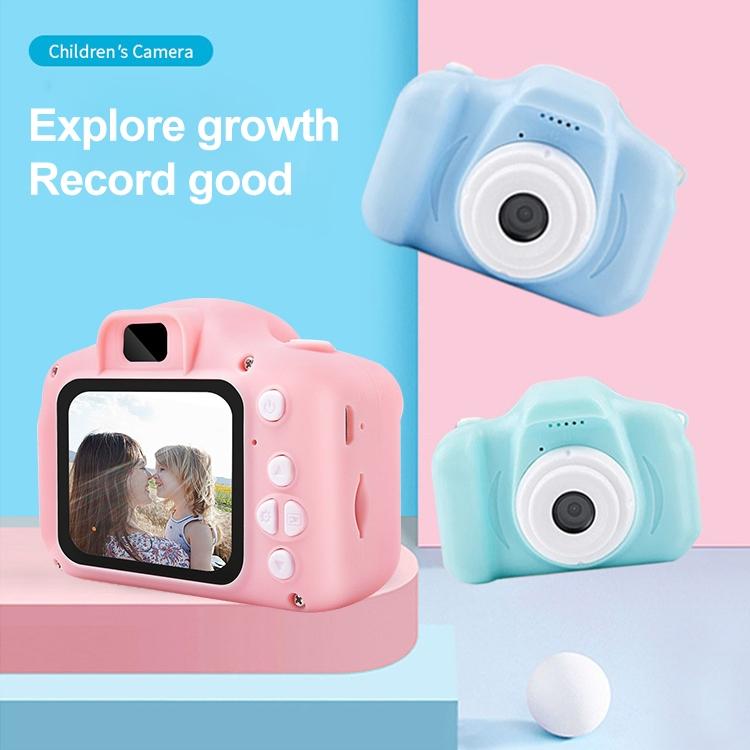 Mini Children Camera with 2.0 Lcd Screen - 800w - Blue