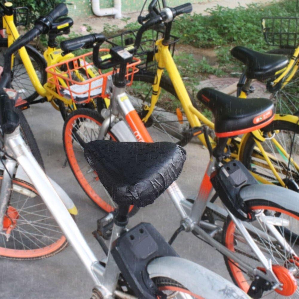 2-Pack Waterproof Bicycle Seat Covers Large Size Black