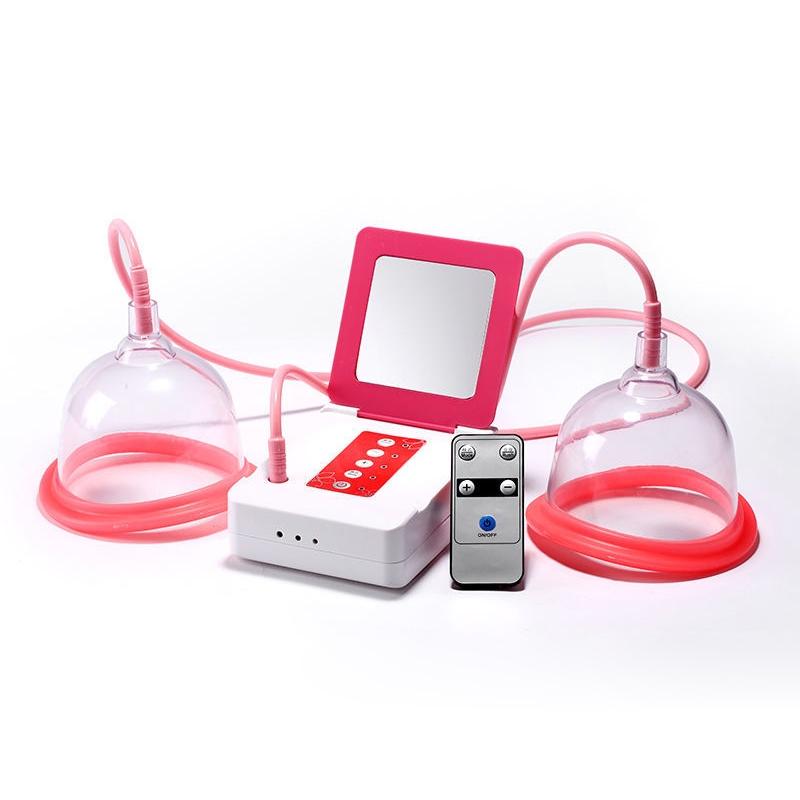 Portable Electric Chest Massager Usb Charging Remote Control - A Cup