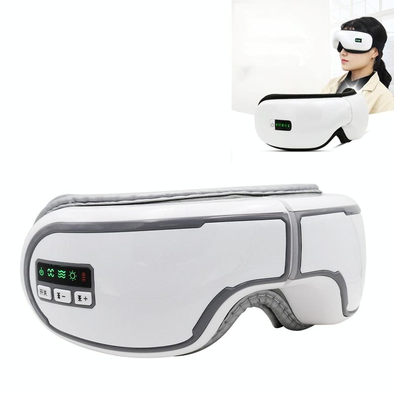 Yk110 Eye Massager Hot Compression Bluetooth White