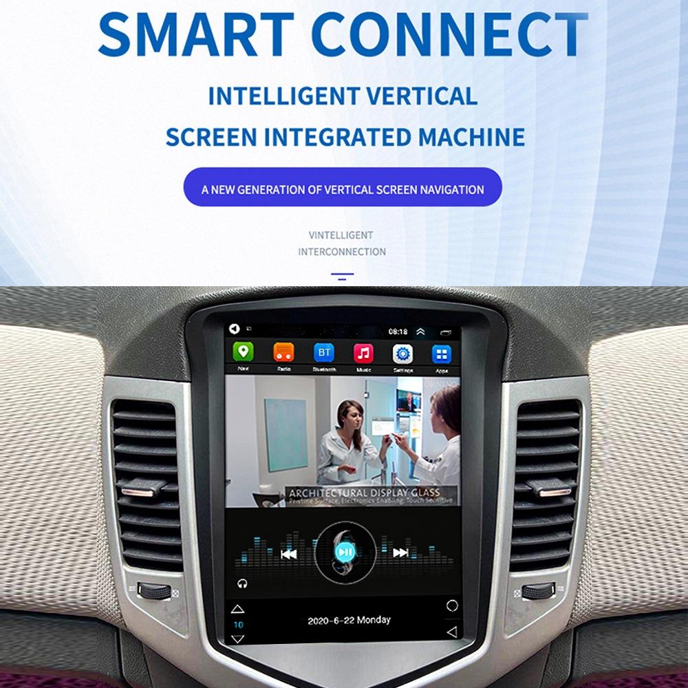 9.7 Inch Navigation For Chevy Cruze - Standard + 8 Cam - 1 + 16G