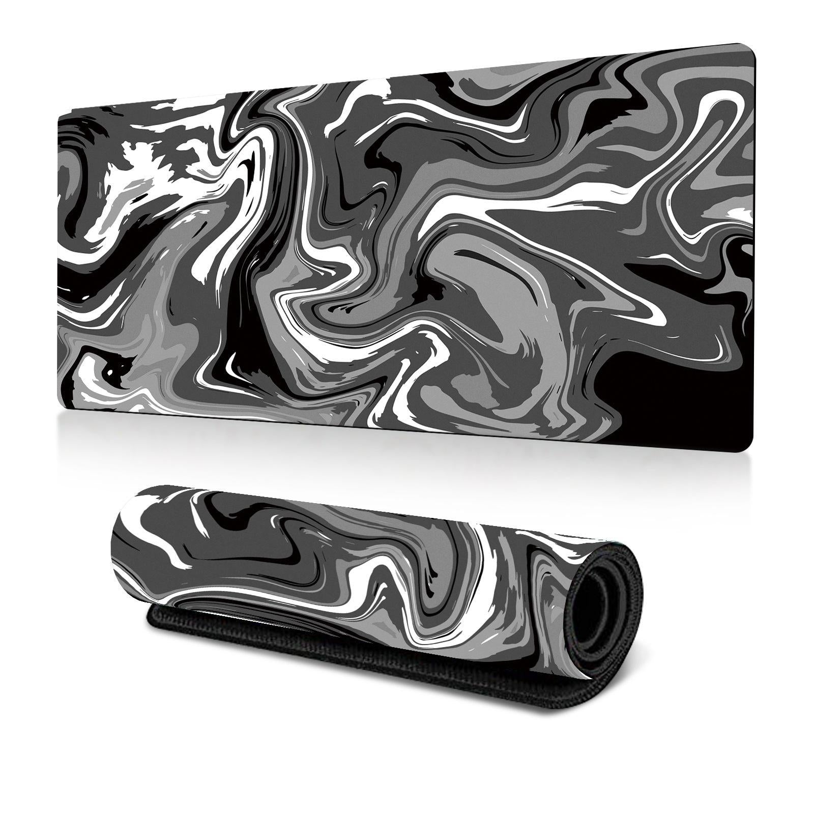 Abstract Gaming Desk Mat 300 X 600 X 2Mm - Abstract Fluid 2 - 400X900X2Mm
