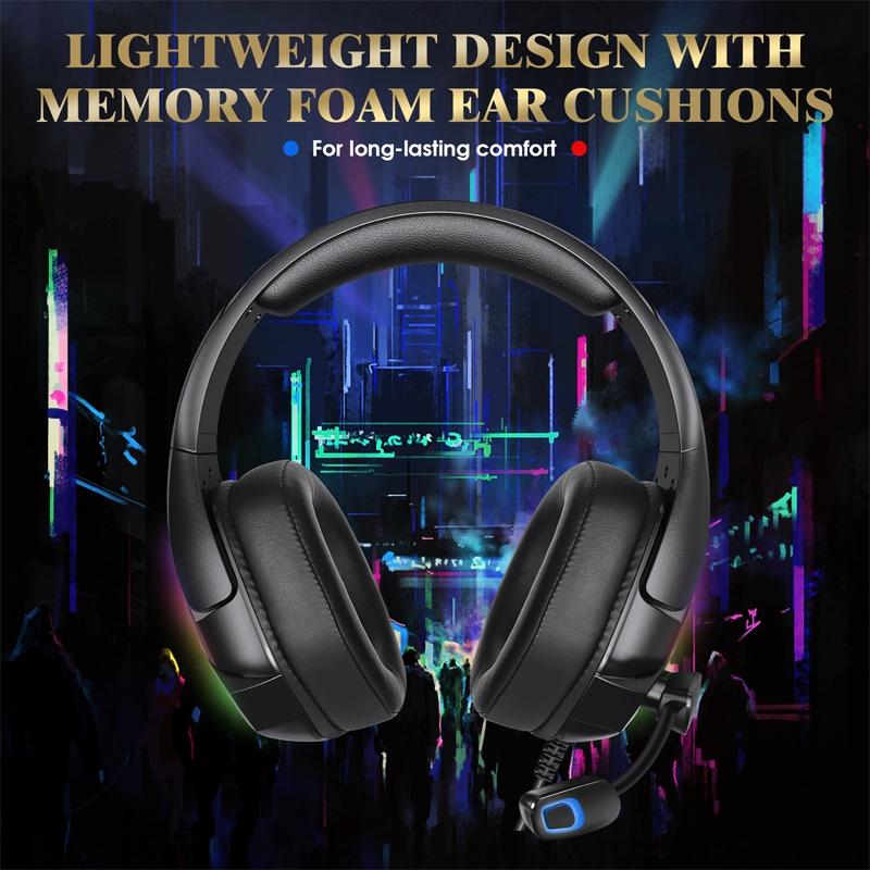 Rgb Gaming Headset With Omni Mic 1.9M Cable